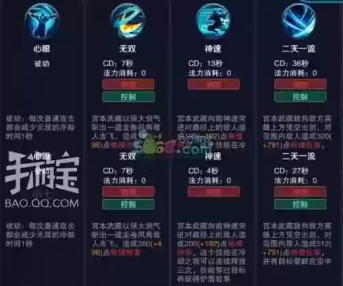 旧版本宫本武藏技能插图