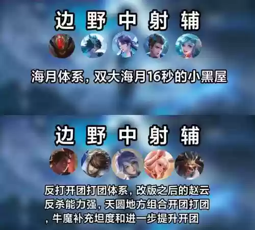 王者荣耀五黑必备阵容搭配