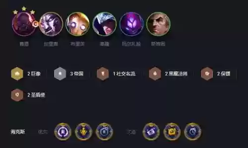 帝国前期阵容插图