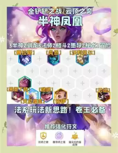 魔道凤凰阵容搭配插图