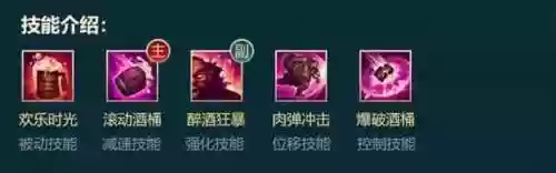 酒桶的三技能加点插图