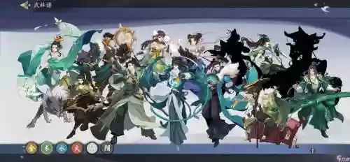 武林闲侠天下演武阵容搭配插图1