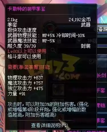 dnf龙跃武器拳套_1插图
