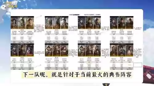 于禁典韦郝昭阵容搭配插图1