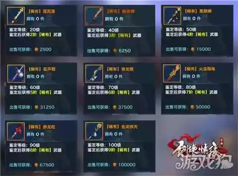 丐帮名剑币装备_1插图1