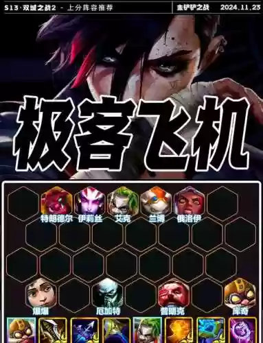 超强飞机阵容搭配插图