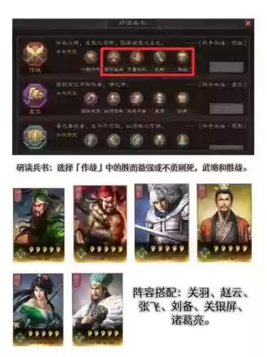 三国志刘备诸葛亮搭配阵容插图