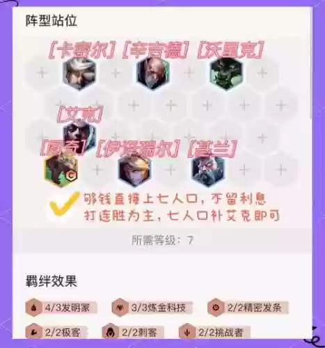 端游新版本发明家阵容搭配插图1