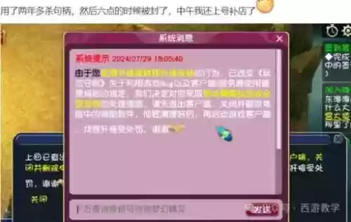梦幻西游牟利封号规则插图