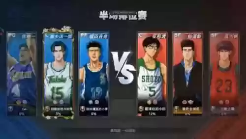 灌篮高手手游最佳搭配阵容插图1