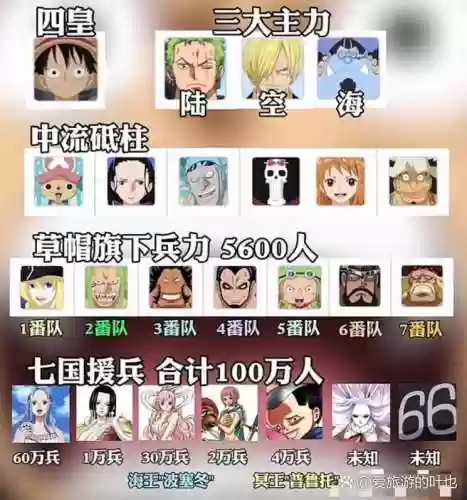 海盗全体阵容搭配插图