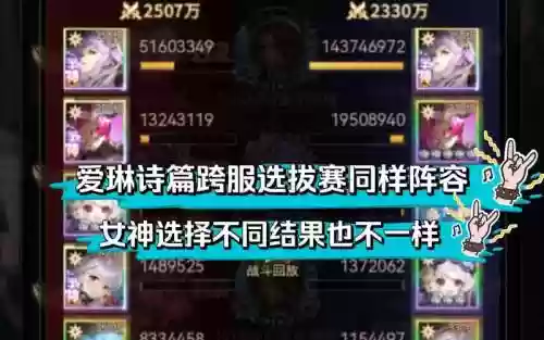 爱琳诗篇天选之战阵容搭配插图