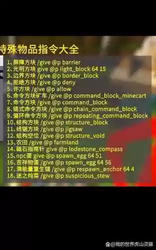 我的世界命令方块装备加属性_1插图