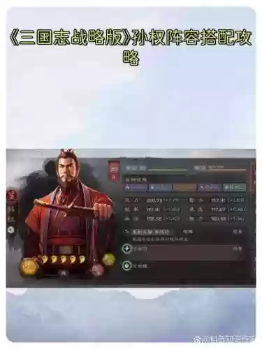 三国志孙权搭配武将阵容插图1