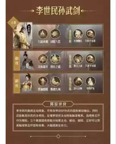 重返帝国阵容搭配表推荐，重返帝国能赚钱吗插图1