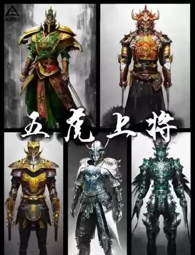 五虎将xs装备，五虎将的武器谁厉害插图