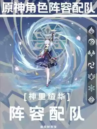 原神里绫华搭配阵容，原神神里绫华的阵容插图