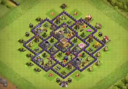 coc4级猪打八本攻略，部落冲突八本石猪流配兵插图1