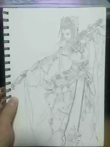 梦幻西游水墨丹青临摹，梦幻西游丹青临摹技巧插图