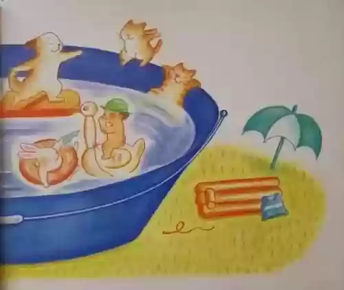神奇蓝色药水攻略，神奇的蓝色水桶绘本图片插图