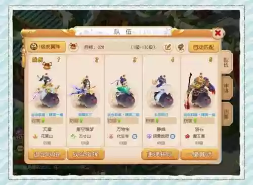 梦幻西游新区什么组合最常见，梦幻西游新区最佳队伍配置插图1