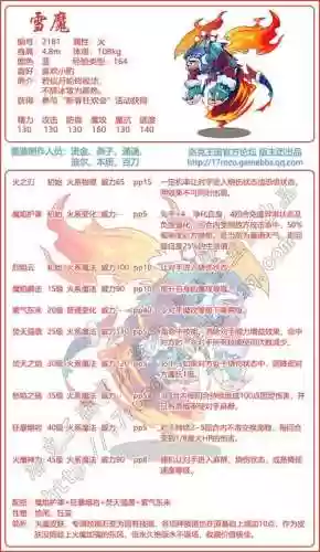 雪魔技能表，雪系魔法技能插图