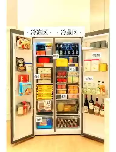 站冰箱的装备是怎样的，冰箱物品摆放标准插图