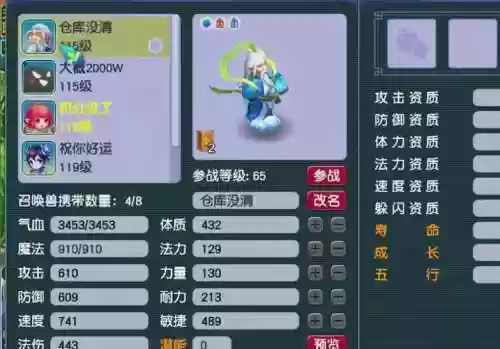 梦幻西游虚拟宝宝视频，梦幻宝宝虚拟加点